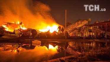 пожежа в дитячому таборі Вікторія в Одесі_9 / © УНІАН