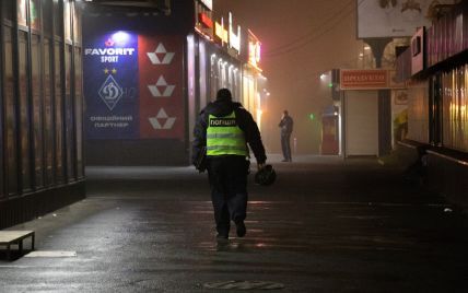 В Сети появилось видео взрыва на рынке на Троещине