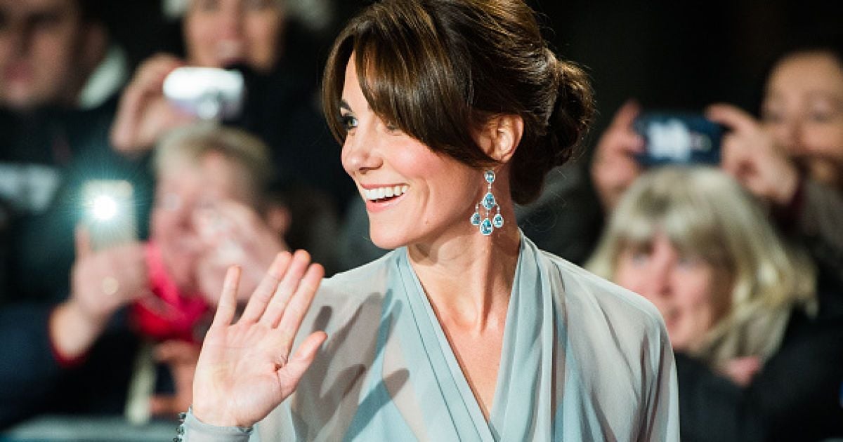 Герцогиня Кембриджская на премьере "Спектра"