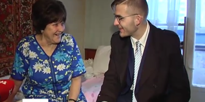"Украинский швед" нашел в Киеве свою воспитательницу из детдома