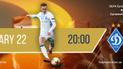 Динамо - АЕК. Онлайн-трансляція матчу Ліги Європи о 20:00
