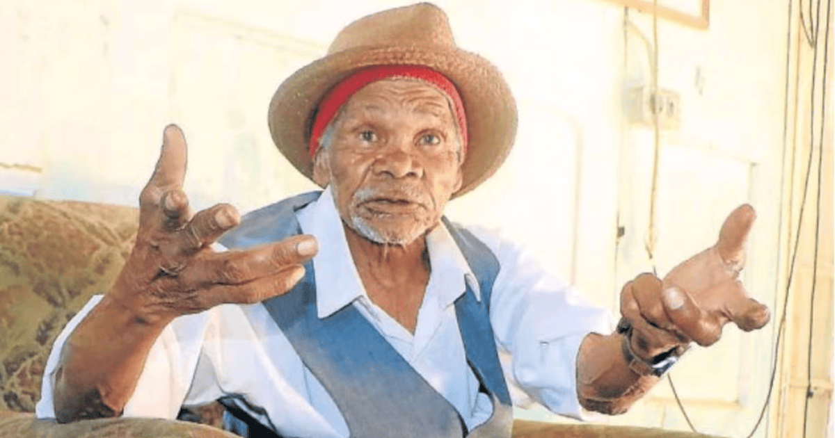 Ян Стінберг — найстарший чоловік ПАР