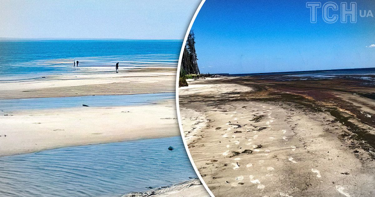 Киевское море обмелело