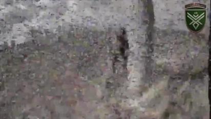 ЗСУ показали роботу дронів по ворогові