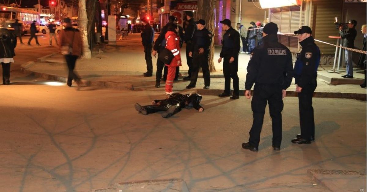 Во время нападения на инкассаторов в Одессе погиб один из злоумышленников