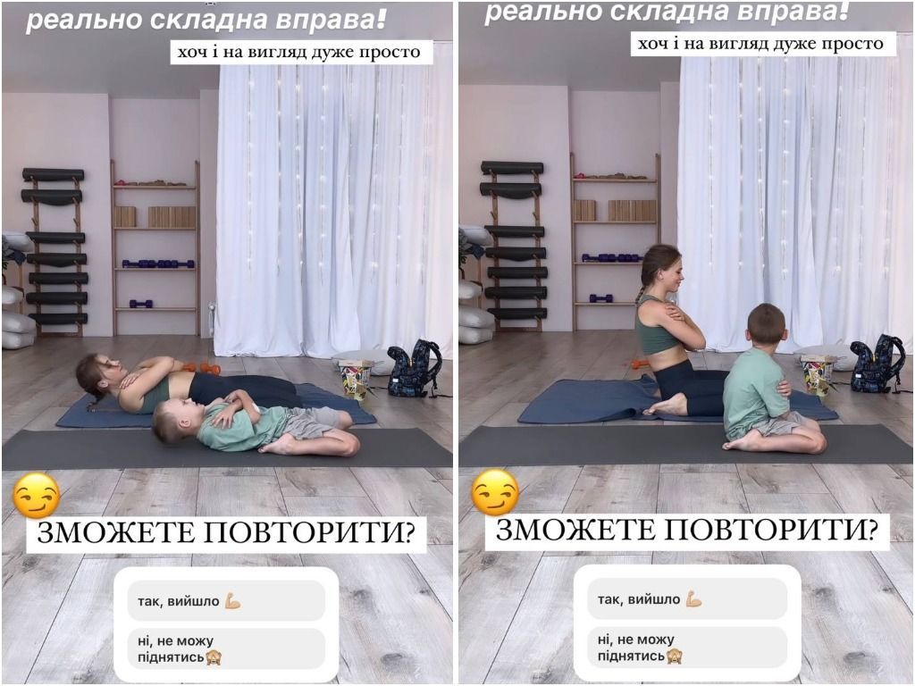 Анна Кошмал с сыном / © instagram.com/smorkovkina