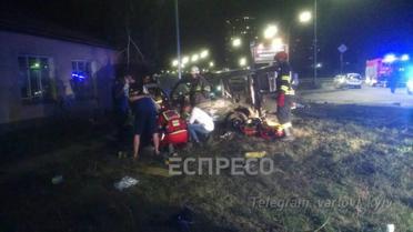 ДТП в Києві_1 / © Telegram-канал "Вартові Еспресо"