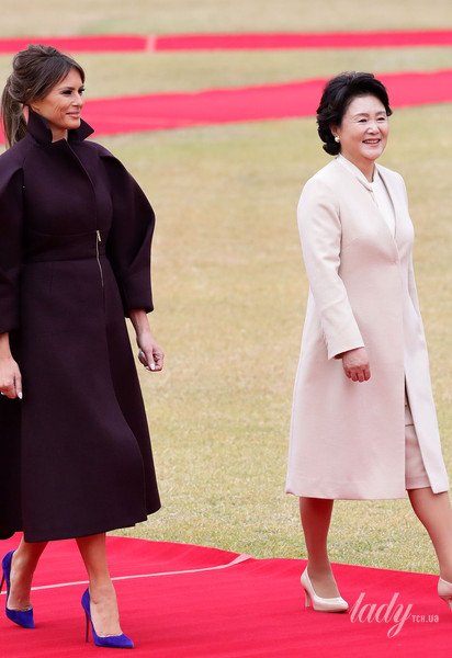 Мелания Трамп и Ким Юнг-Сук