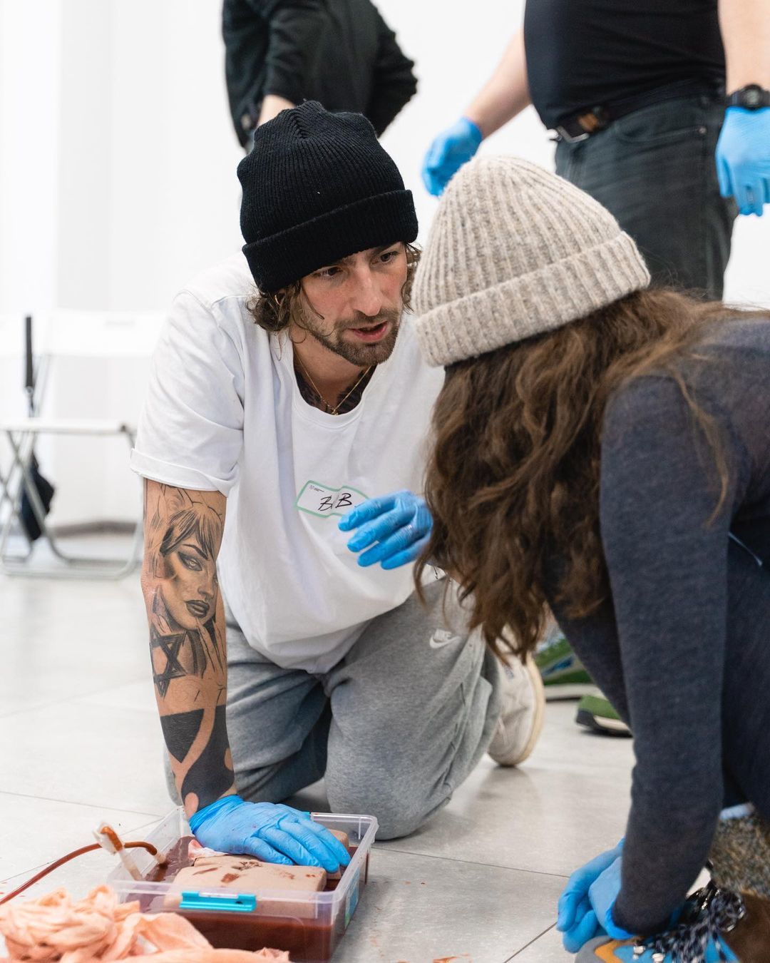 Владимир Дантес и Даша Кацурина / © instagram.com/dasha_katsurina