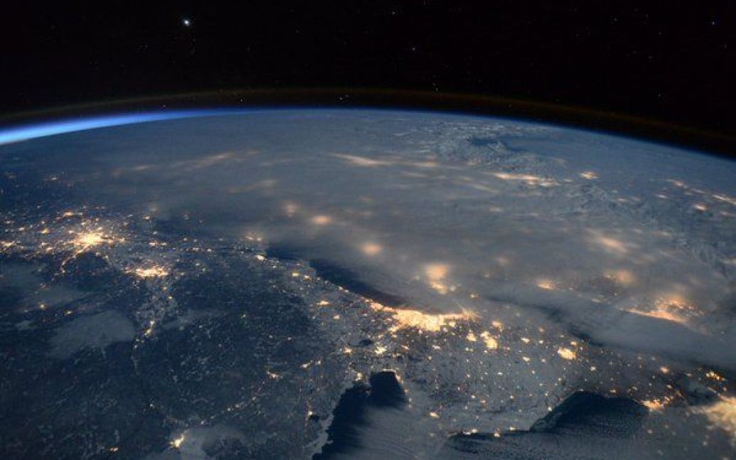 Снежная буря может стать самой сильной за последние десятилетия / © Twitter/Scott Kelly