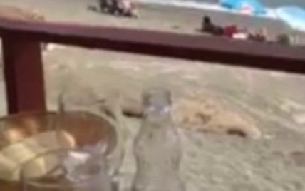 Туристы сняли на видео, как наглые контрабандисты разгружают наркотики прямо посреди пляжа