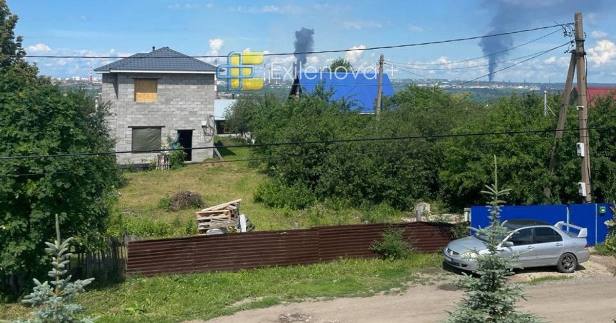 Атака на НПЗ в Уфі