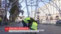 На Хрещатику тривають останні приготування до масштабного марафону