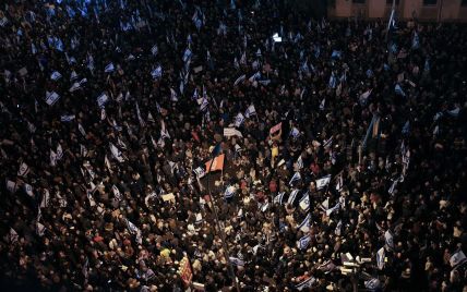 Десятки тисяч людей вийшли на мітинг проти судових реформ у Ізраїлі