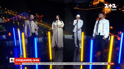 Фіналісти "Голосу країни-11" виконали легендарну пісню "Україна" у "Сніданку"