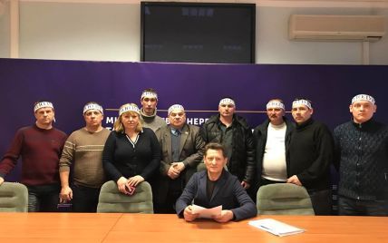 Гірники чотирьох шахт оголосили безстрокове голодування у приміщенні Міненерго