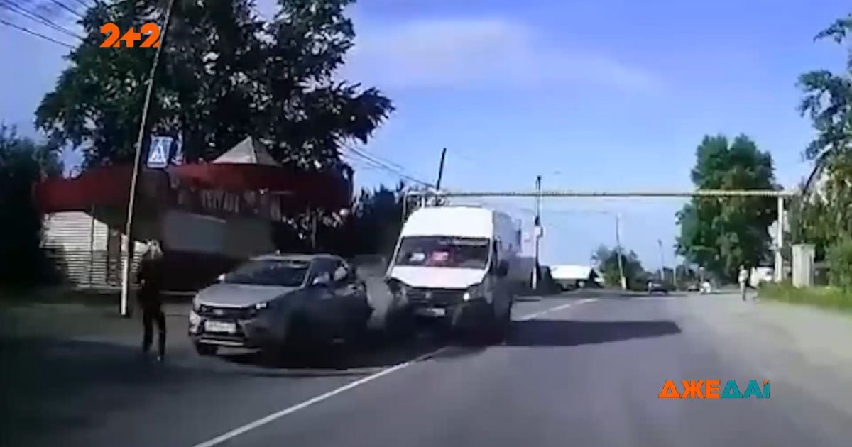 В златоусте девушка переходила улицу и оказалась на капоте авто