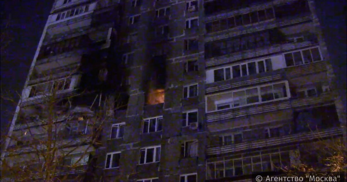 В Москве в многоэтажке произошел мощный взрыв, есть раненые и погибший