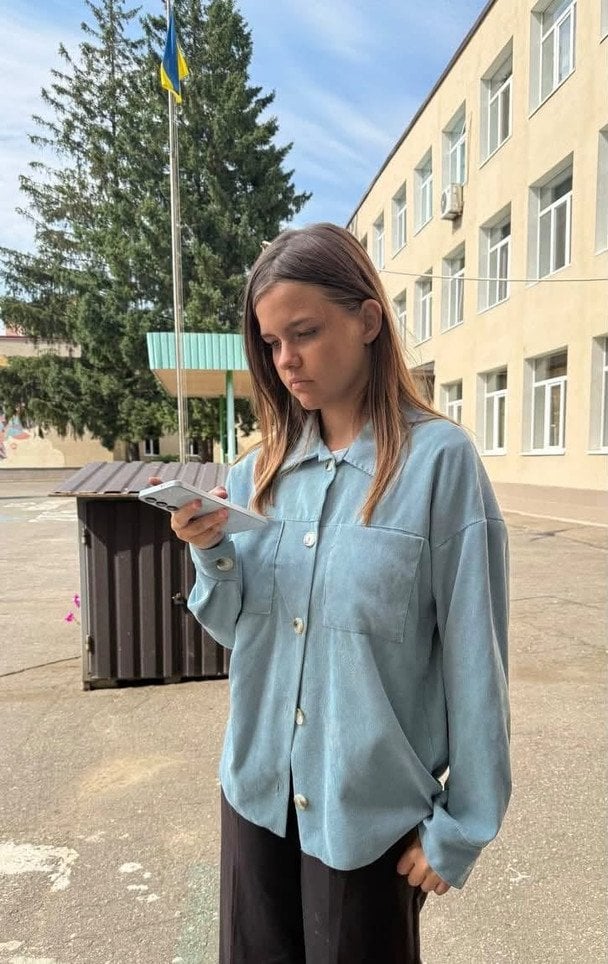 Школа сообщила о смерти ученицы Екатерины Будко Фото КУ Сумская СШ 1 им. В. Стрельченко