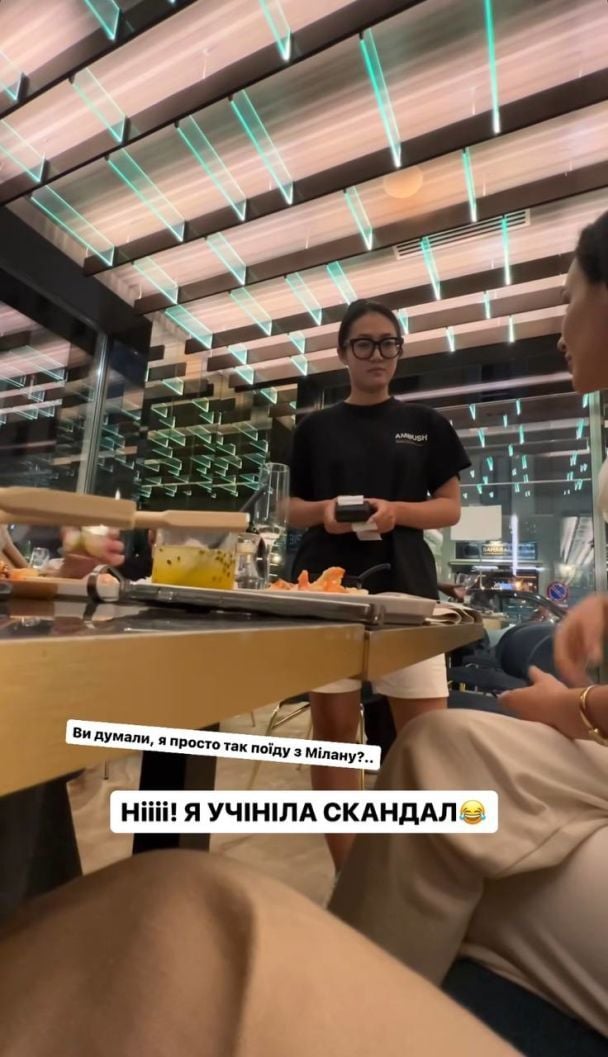 Анна Тринчер поссорилась с официанткой в ресторане / © instagram.com/annatrincher_official