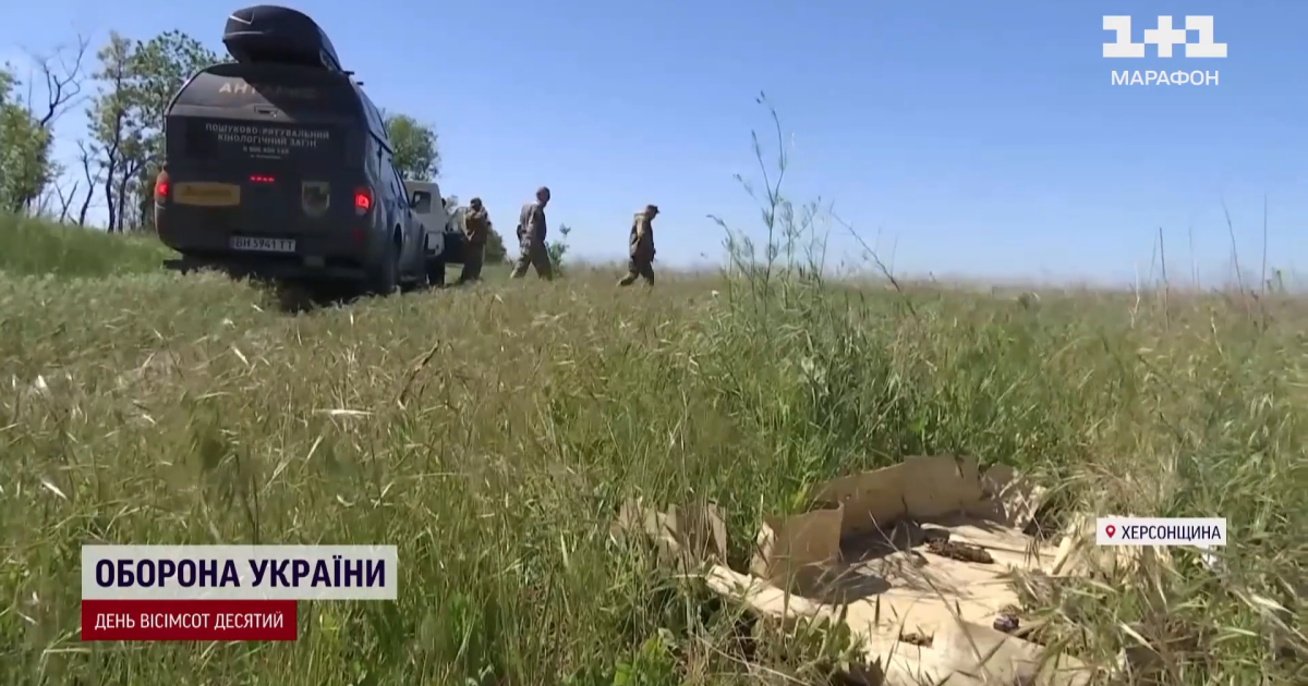 Поиски тел погибших защитников Украины