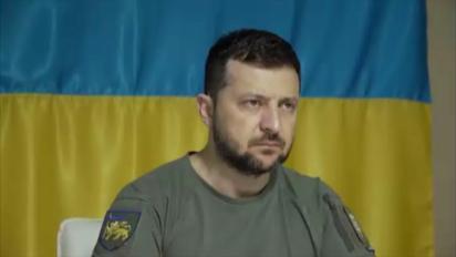 Зеленский впервые обратился к мировому сообществу из передового