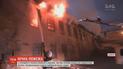 Шесть часов в Днепре тушили сильный пожар в центре города