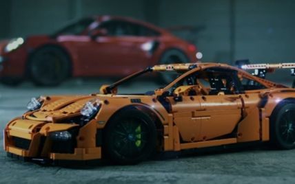 LEGO выпустил модель трекового суперкара Porsche 911 GT3 RS (Видео)