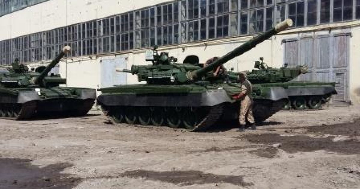 Военные получили первые танки Т-80