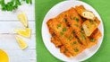 Курячі рулетики з сиром у паніровці