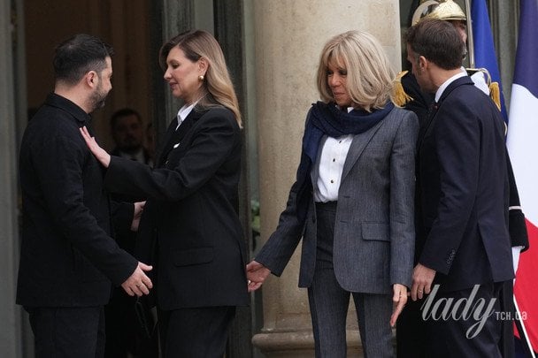 Президент і перша леді України зустрілися з президентом і першою леді Франції / © Associated Press