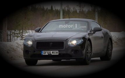 Bentley вывела на тесты Continental GT нового поколения