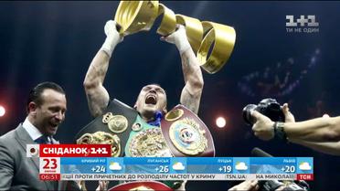 Олександр Усик став абсолютним чемпіоном світу з боксу в першій ваговій категорії