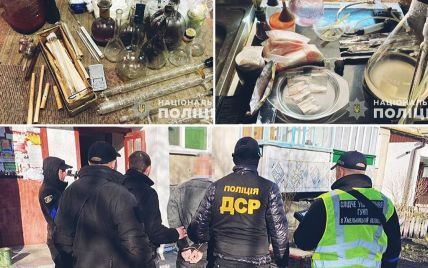 В Хмельницкой области полицейские задержали группу наркоторговцев, организатором которой был гражданин РФ
