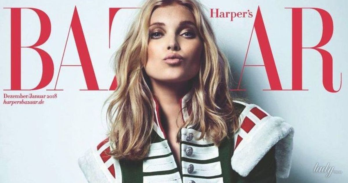 Эльза Хоск в фотосессии для Harper's Bazaar Germany 