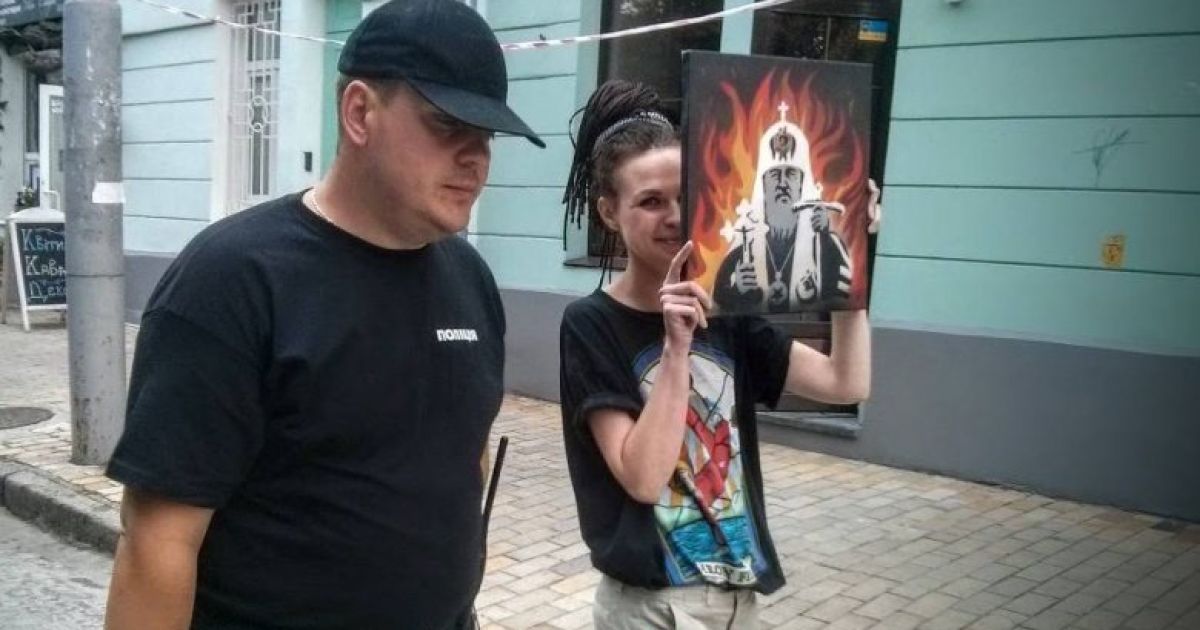 Затримання журналістки Юти Коргун / © update.com.ua