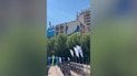 У столиці Косово зняли банер на підтримку України після візиту Зеленського до Сербії