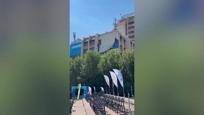 В столице Косово сняли баннер в поддержку Украины после визита Зеленского в Сербию