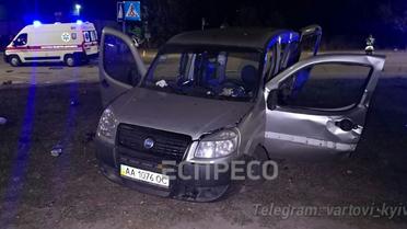 ДТП в Києві_10 / © Telegram-канал "Вартові Еспресо"