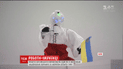Китайских роботов одели в вышиванку и научили петь гимн Украины