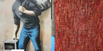 Во Франции беженцы придумали, как зарабатывать на граффити Бэнкси