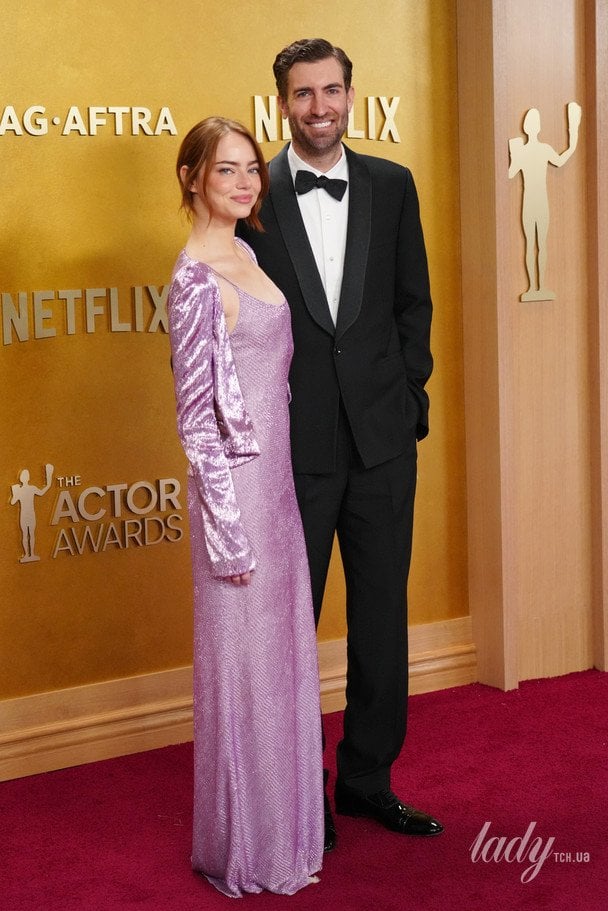 Емма Стоун та її чоловік Дейв Маккері / © Associated Press