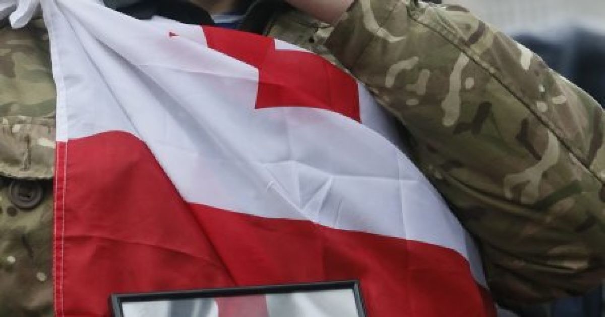 На Майдані Незалежності попрощалися з мужніми бійцями "Айдару". / © УНІАН