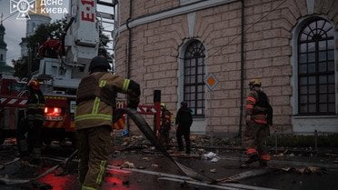 Атака на Київ_7 / © ДСНС