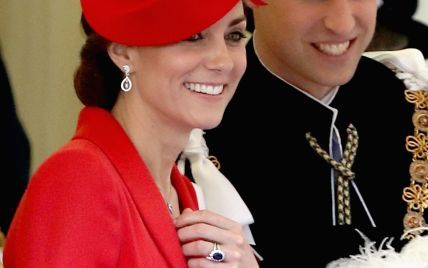 Снова повторилась: герцогиня Кейт пришла на церемонию в наряде пятилетней давности