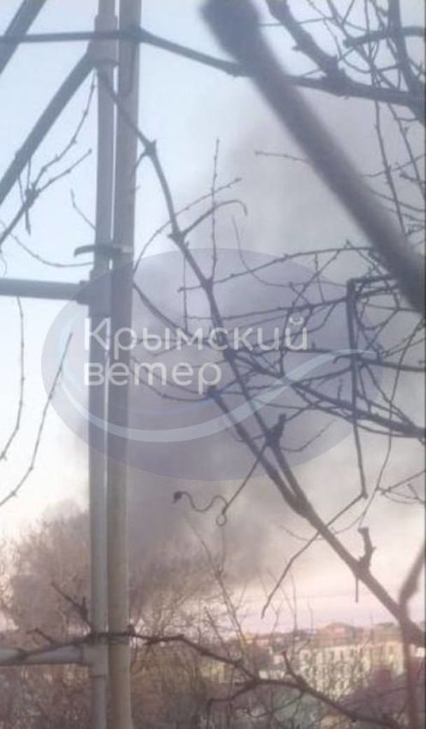 Вибухи в Криму 31 січня / © Telegram / Крымский ветер