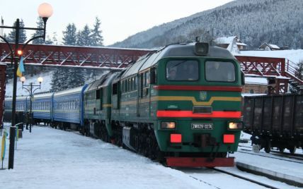 Из-за падения дерева на путь в Закарпатской области задерживается ряд поездов: перечень