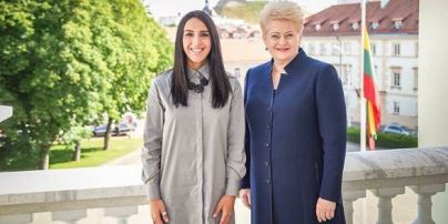 Джамала встретилась с президентом Литвы Далей Грибаускайте