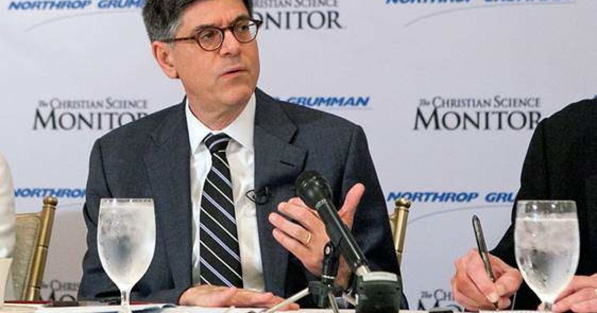 Джейкоб Лью хочет поговорить с Яресько о реформах.