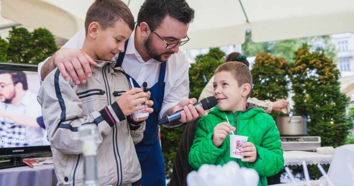 Сенічкін побував у місті Лева на Форумі видавців / © прес-служба каналу "1+1"